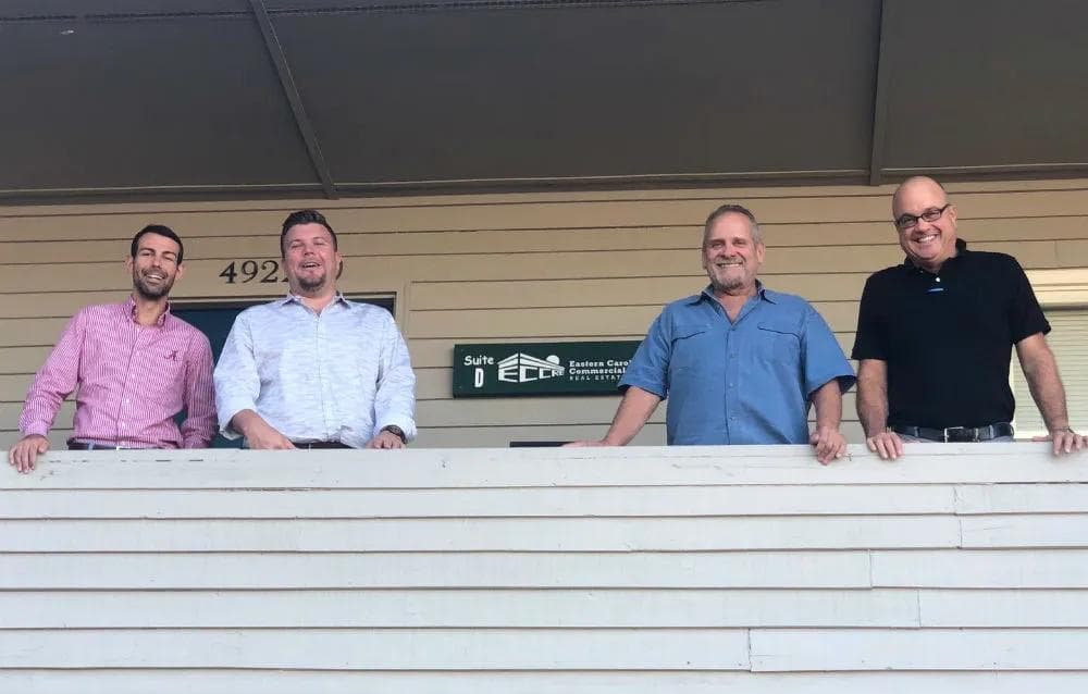 Eastern Carolinas Commercial Real Estate (ECCRE) Team Members Including Garry Silivanch