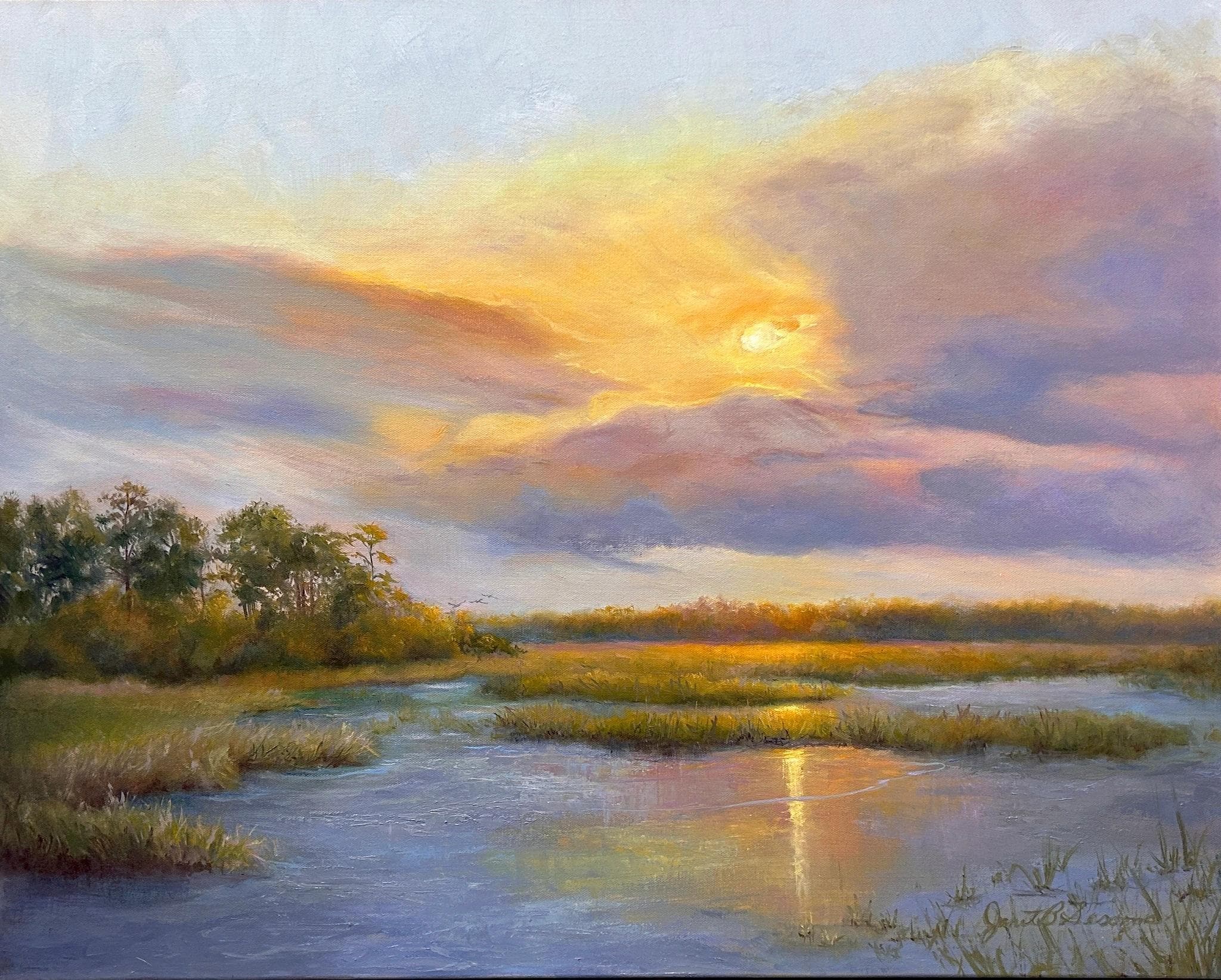 Janet B. Sessoms's 'Colorful Reflections' Wilmington NC