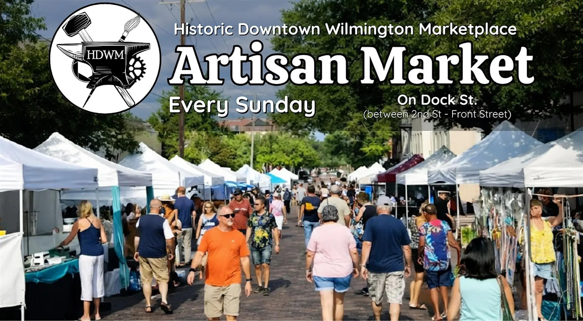 Sunday Artisan Market Wilmington NC Front St
